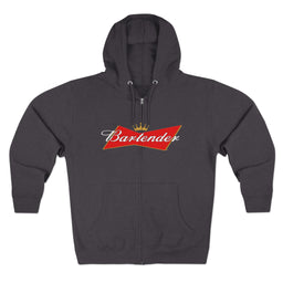 Bartender Please Zip Up Hoodie