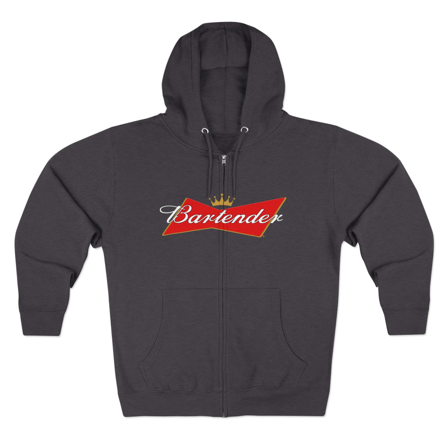 Bartender Please Zip Up Hoodie