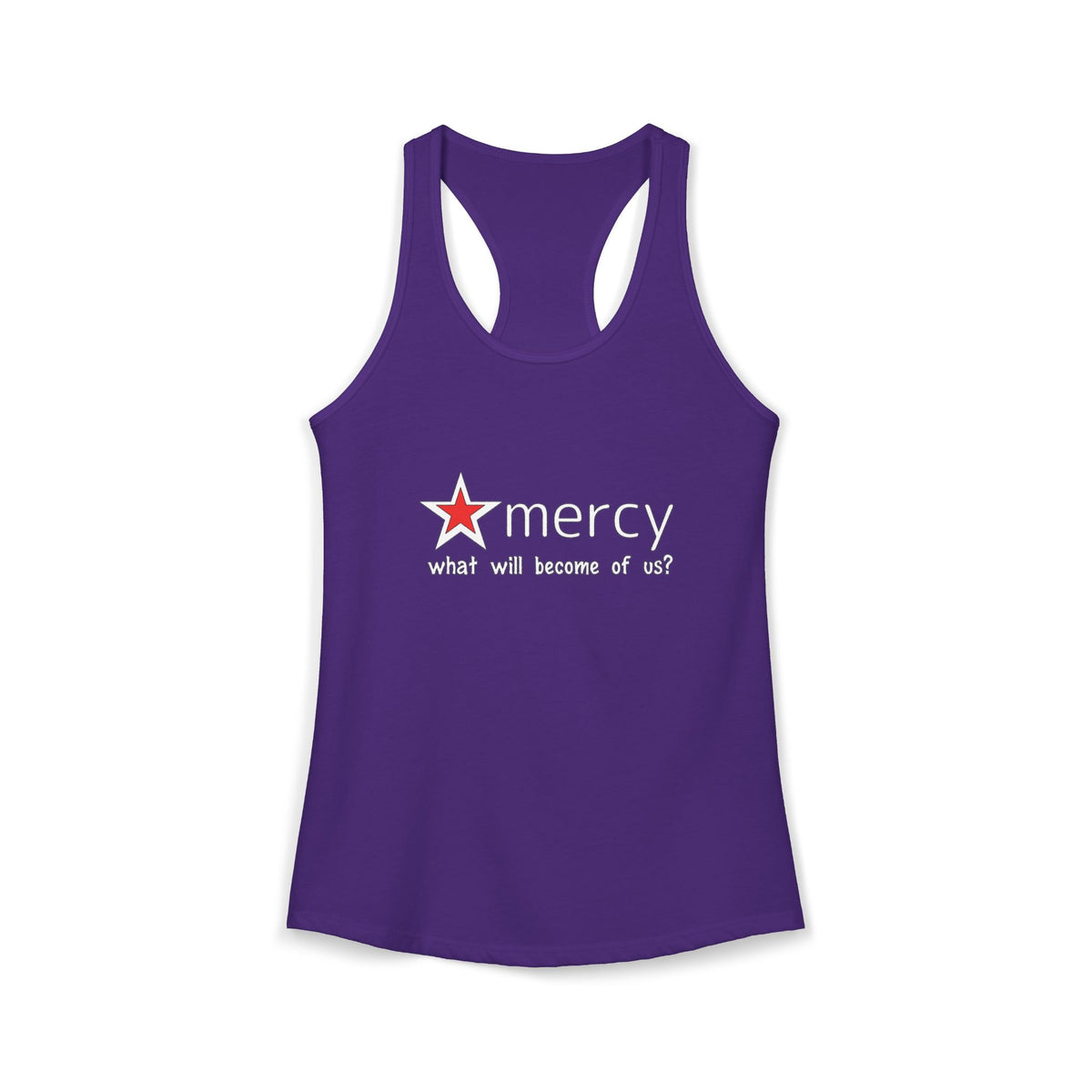 Mercy Me Women's Racerback Tank