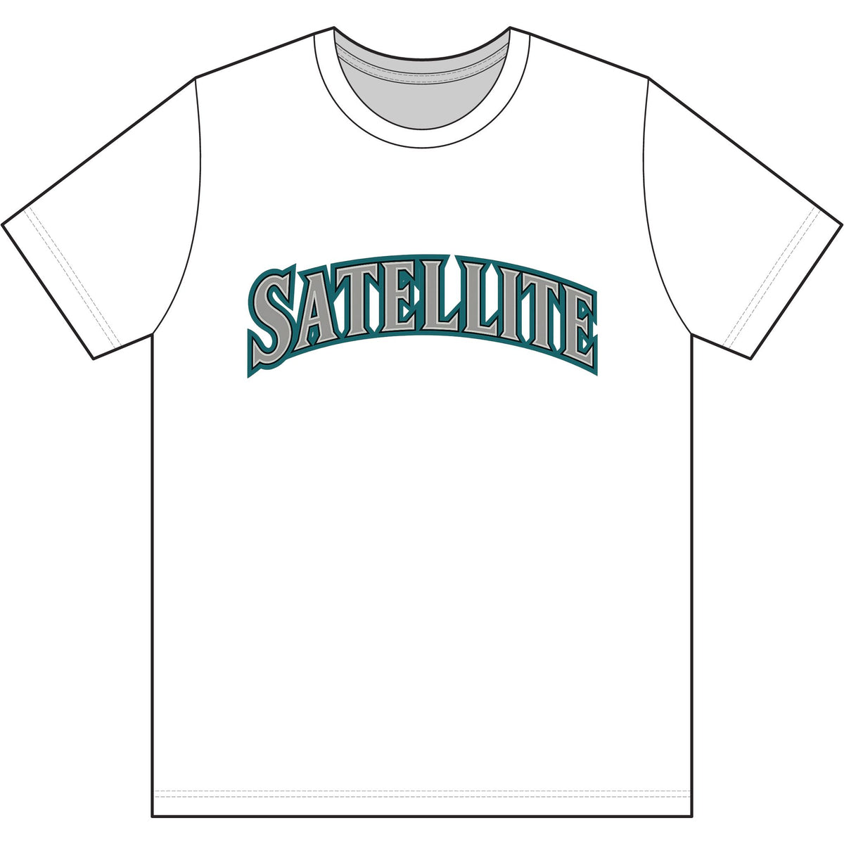 Satellite Mariners Dri Wick T Shirt