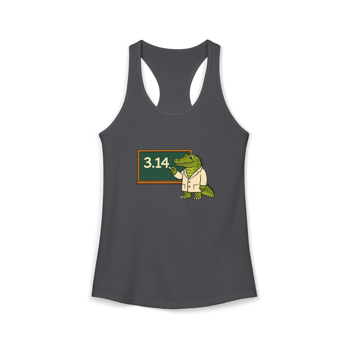 Alligator Pi Women's Racerback Tank