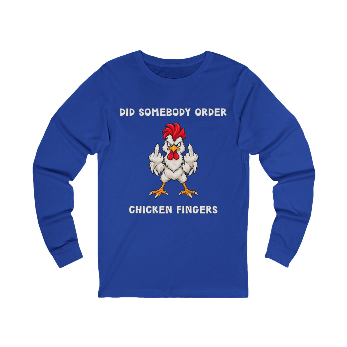 Chicken Fingers Long Sleeve T Shirt