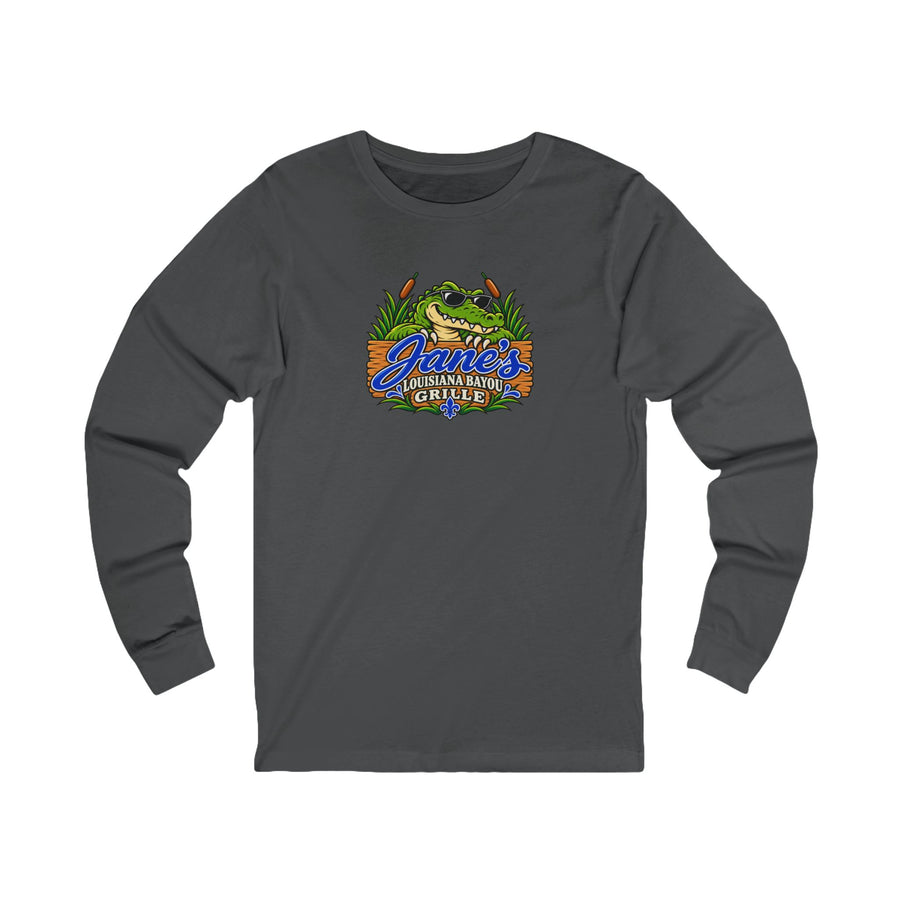 Jane's Louisiana Bayou Grille Long Sleeve T Shirt