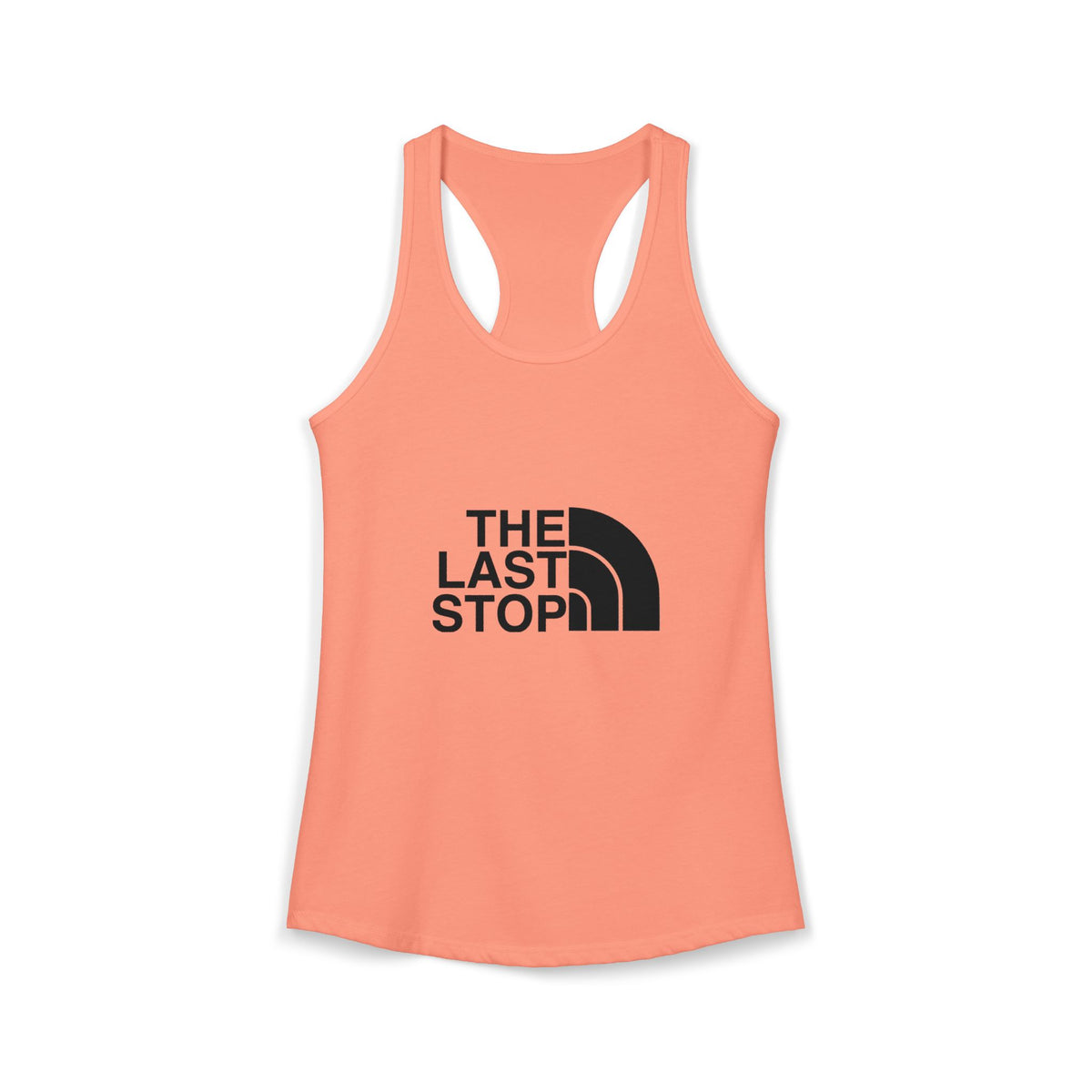 The Last Stop Women's Racerback Tank