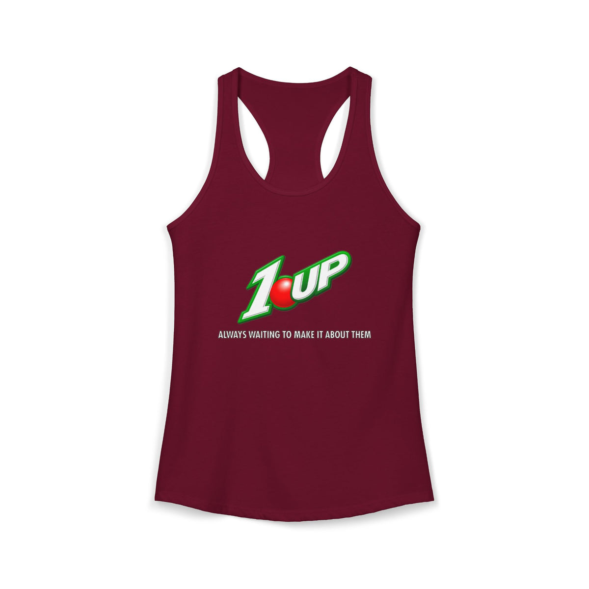 1 Upped Women's Racerback Tank