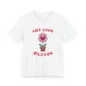 Let Love Bloom Unisex Short Sleeve Tee
