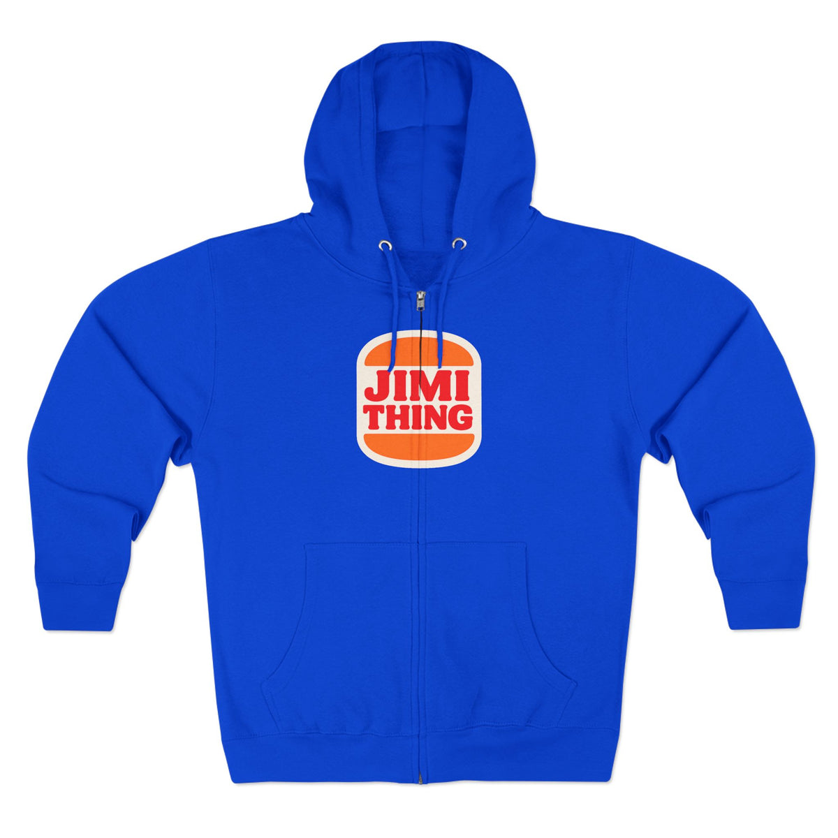 Burger Thing Zip Up Hoodie