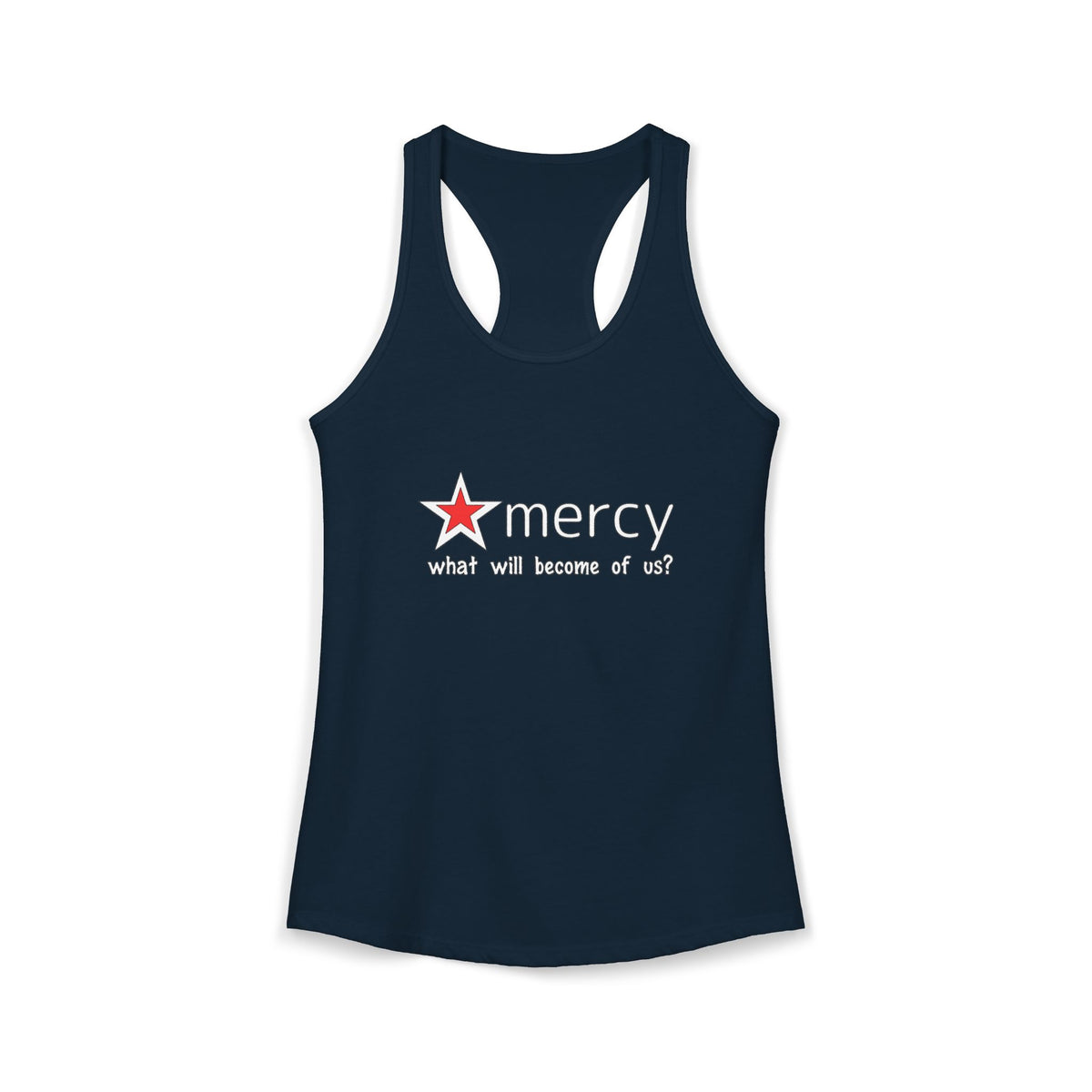 Mercy Me Women's Racerback Tank