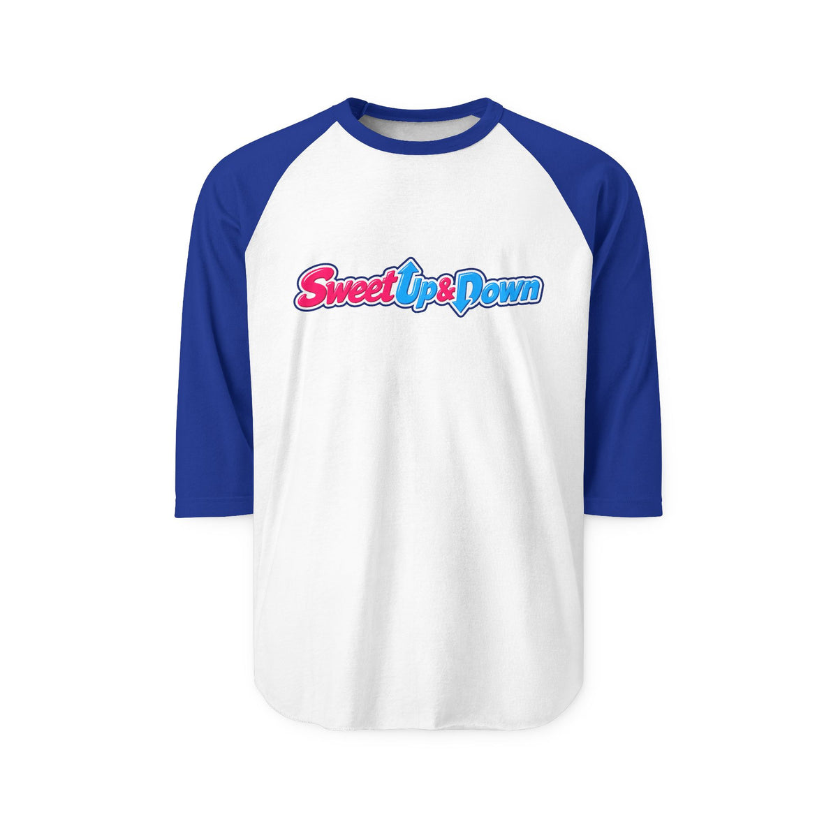 Sweet Up & Down 3/4 Sleeve Raglan T Shirt