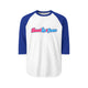 Sweet Up & Down 3/4 Sleeve Raglan T Shirt