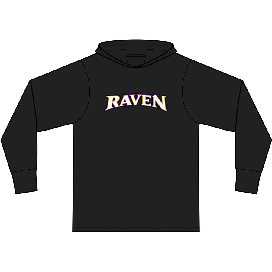 Baltimore Raven Long Sleeve Hooded T-Shirt