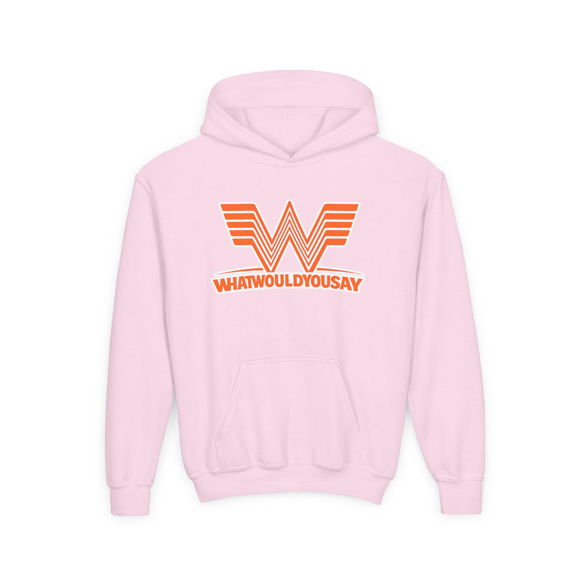 What Would You Say A Burger Youth Pullover Hoodie
