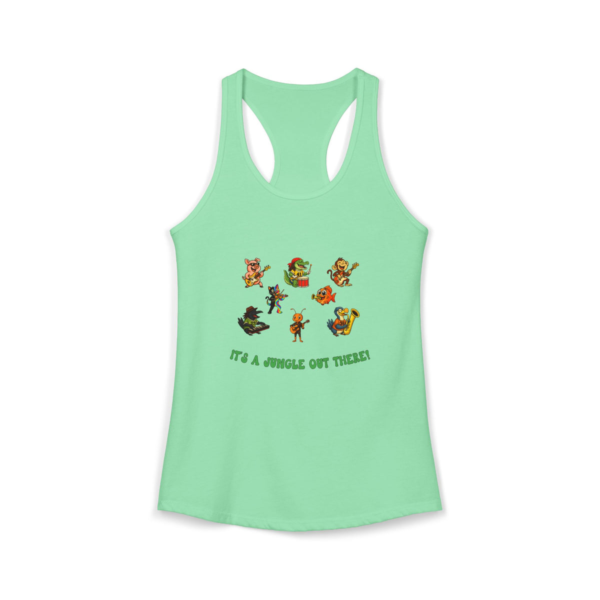 Jungle Band Women's Racerback Tank