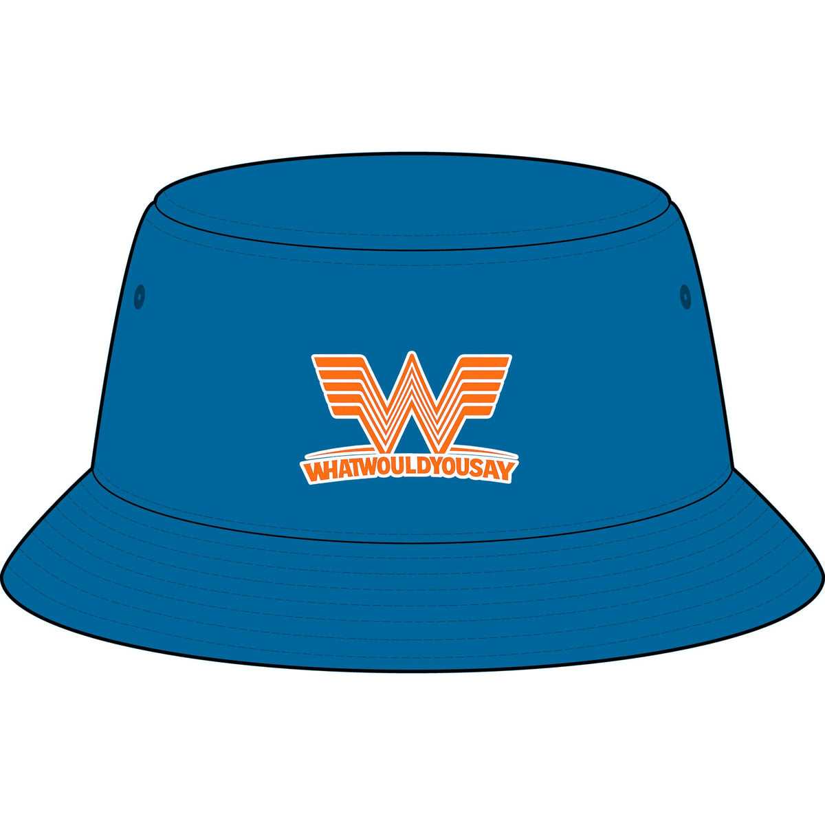 What Would You Say A Burger Bucket Hat