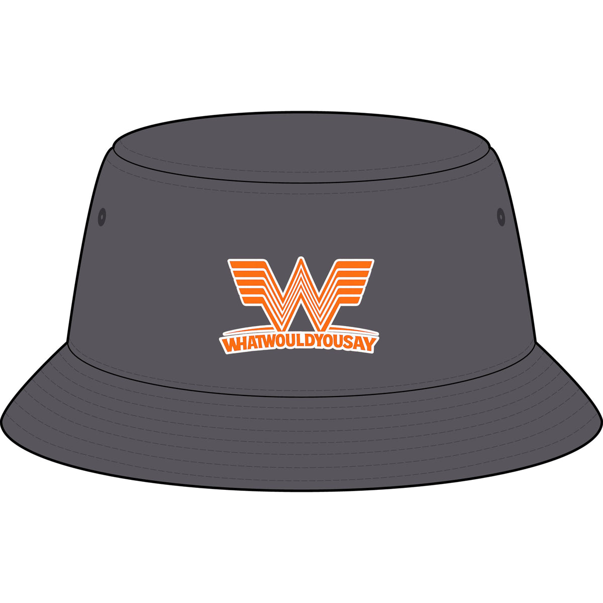 What Would You Say A Burger Bucket Hat
