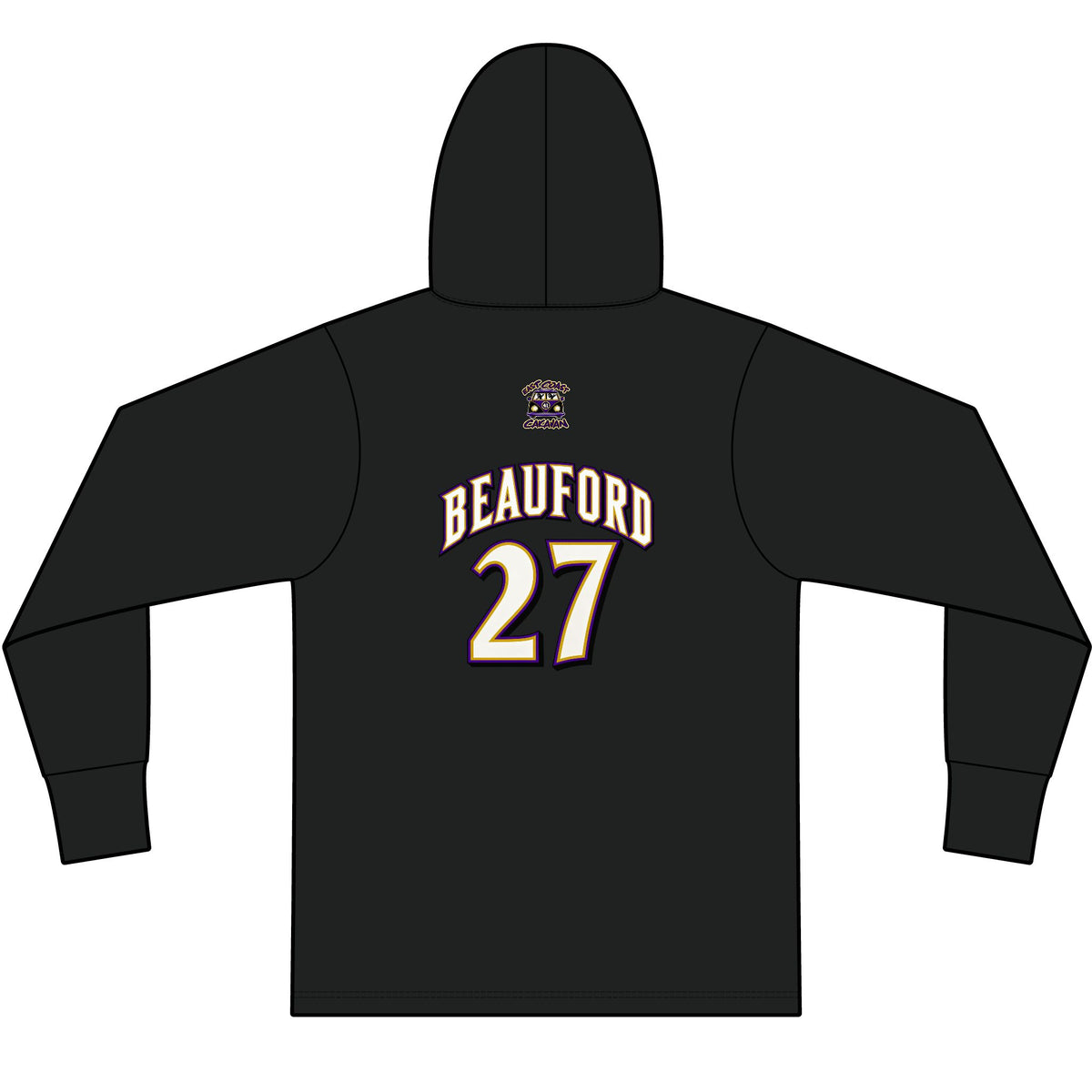 Baltimore Raven Long Sleeve Hooded T-Shirt