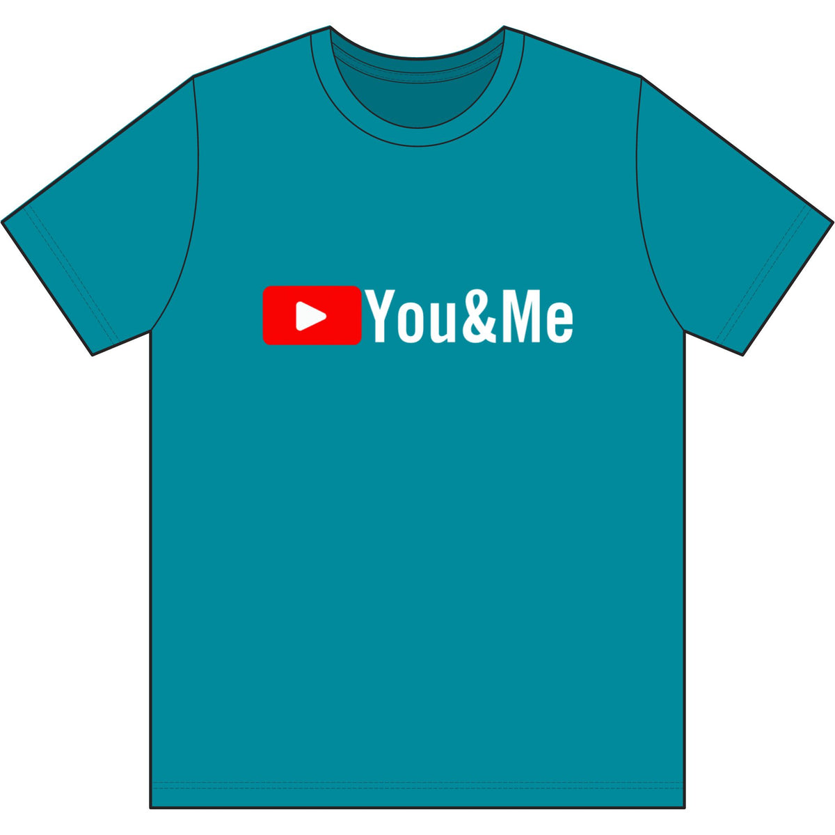 You & Me Tube Moisture Wick T Shirt