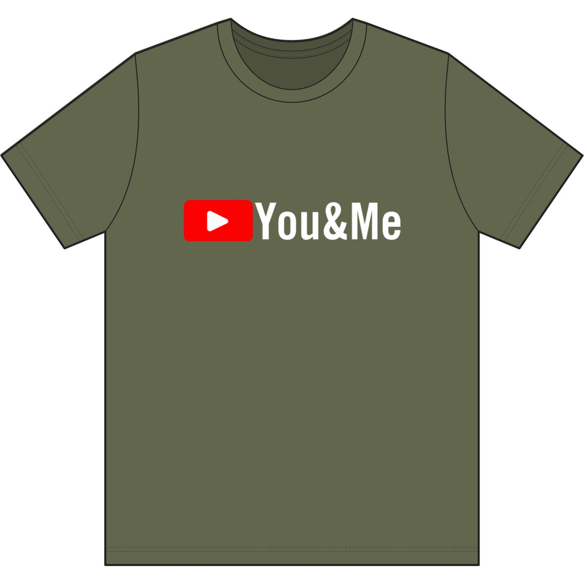 You & Me Tube Moisture Wick T Shirt