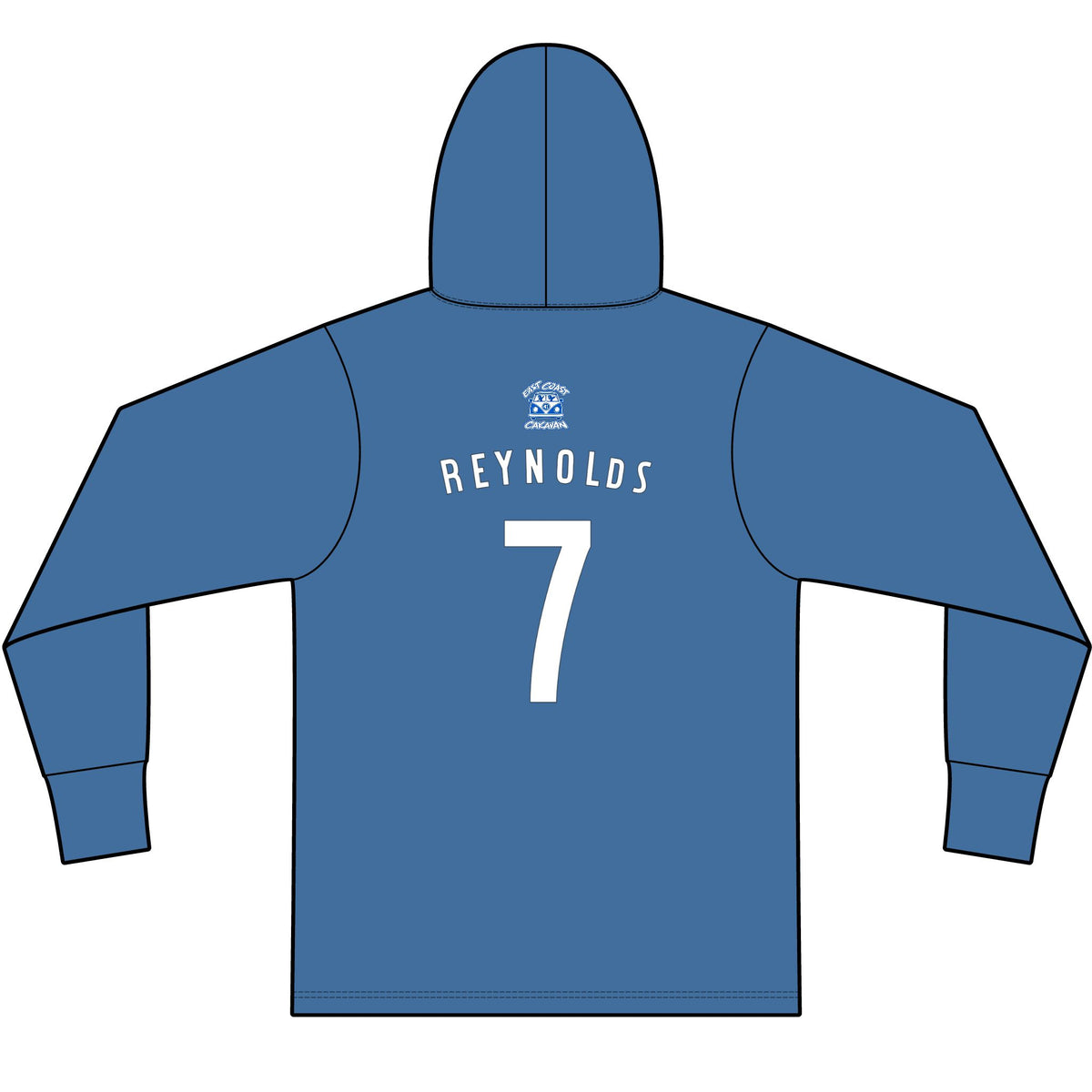 Los Angeles Dodo Long Sleeve Hooded T-Shirt