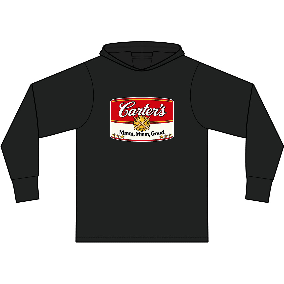 Carter's Mmm, Mmm, Good! Long Sleeve Hooded T-Shirt