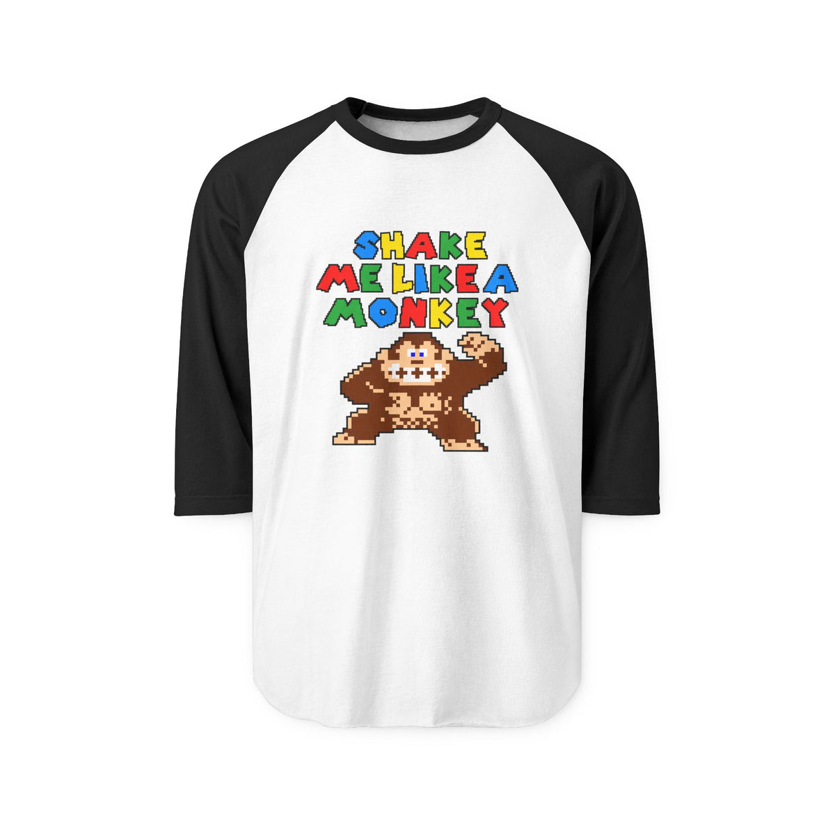 Shake Me Like A Monkey 3/4 Sleeve Jersey