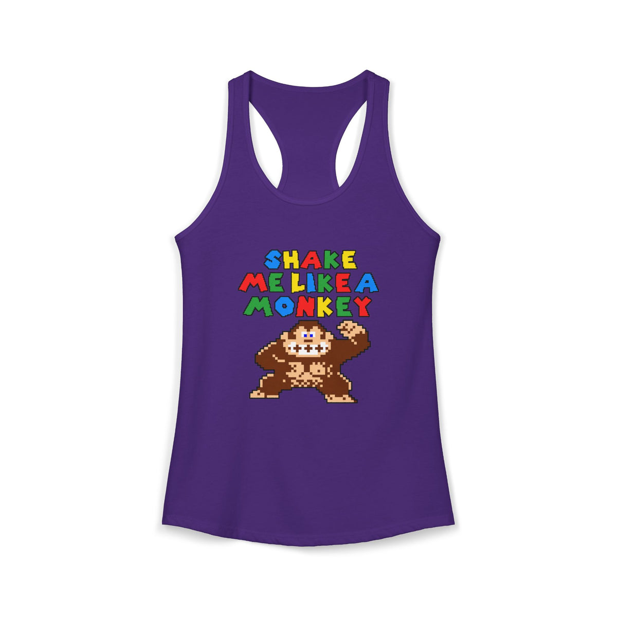Shake Me Like A Monkey Women's Racerback Tank Top