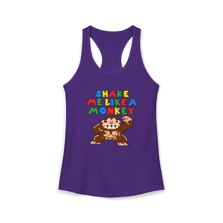 Shake Me Like A Monkey Women's Racerback Tank Top