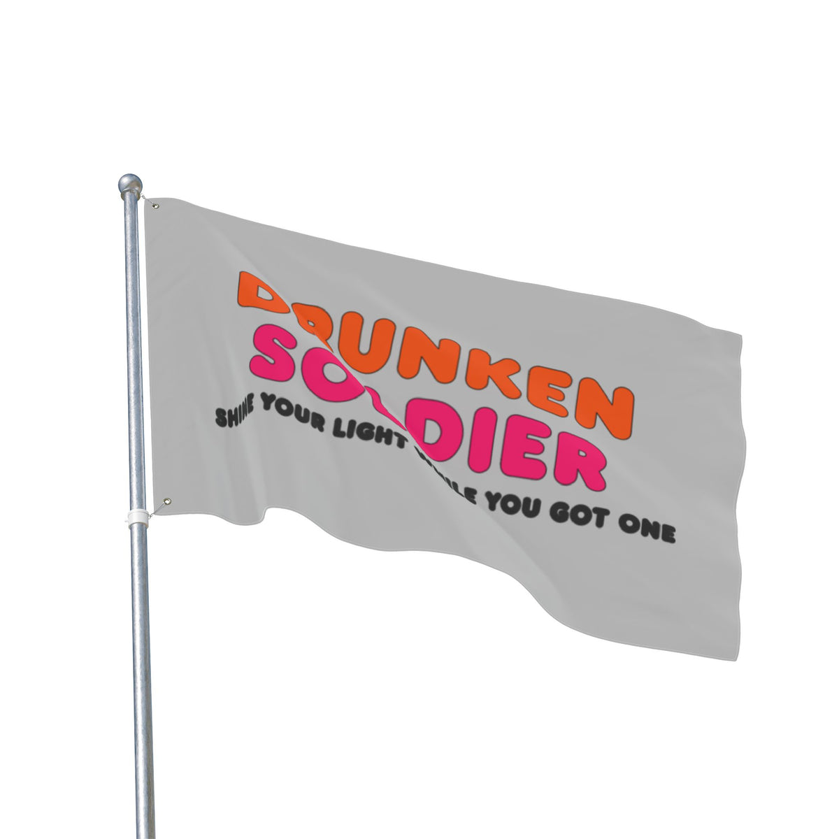 Drunken Soldier Double Sided 36 x 60" Flag