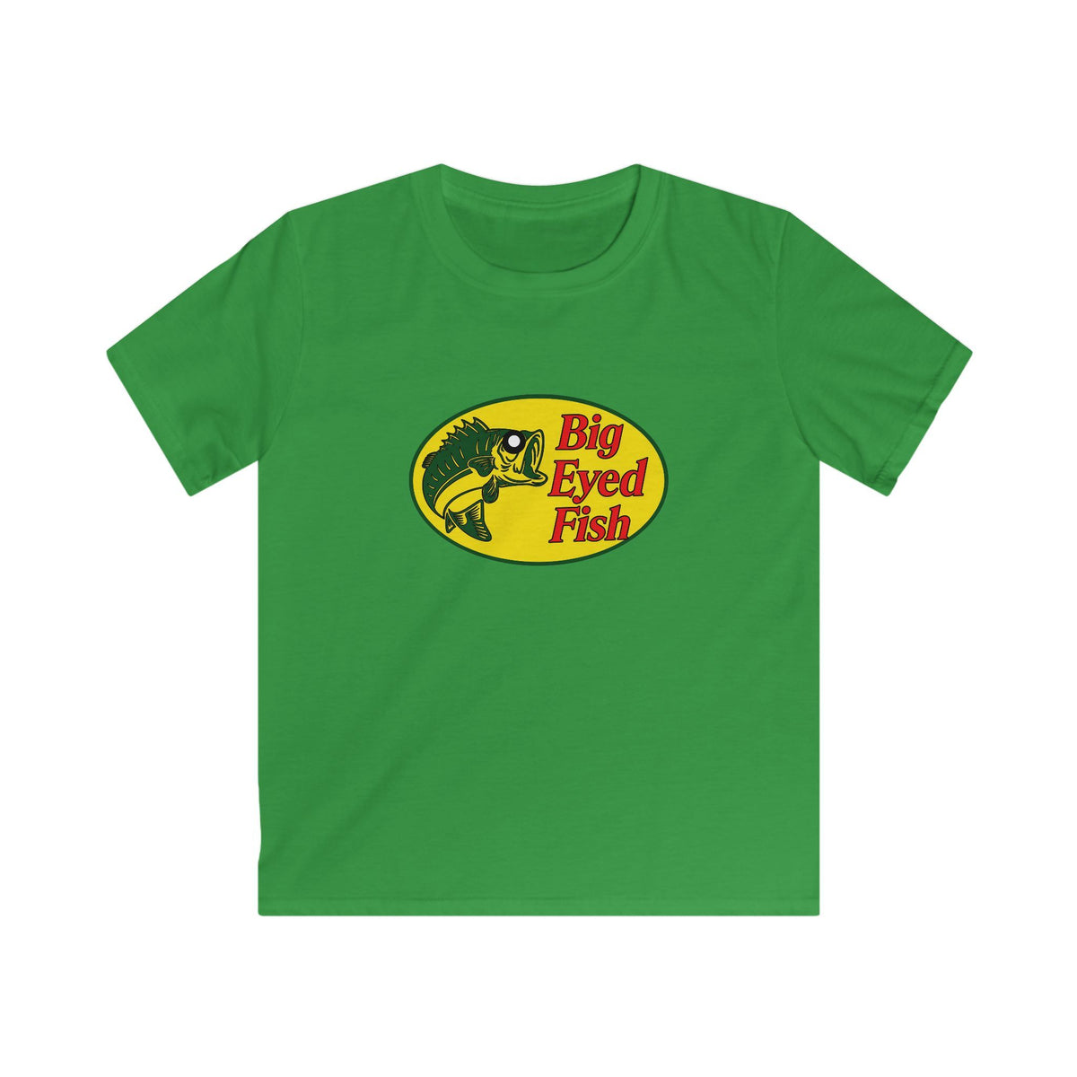 Big Bass Fish Kids T Shirt