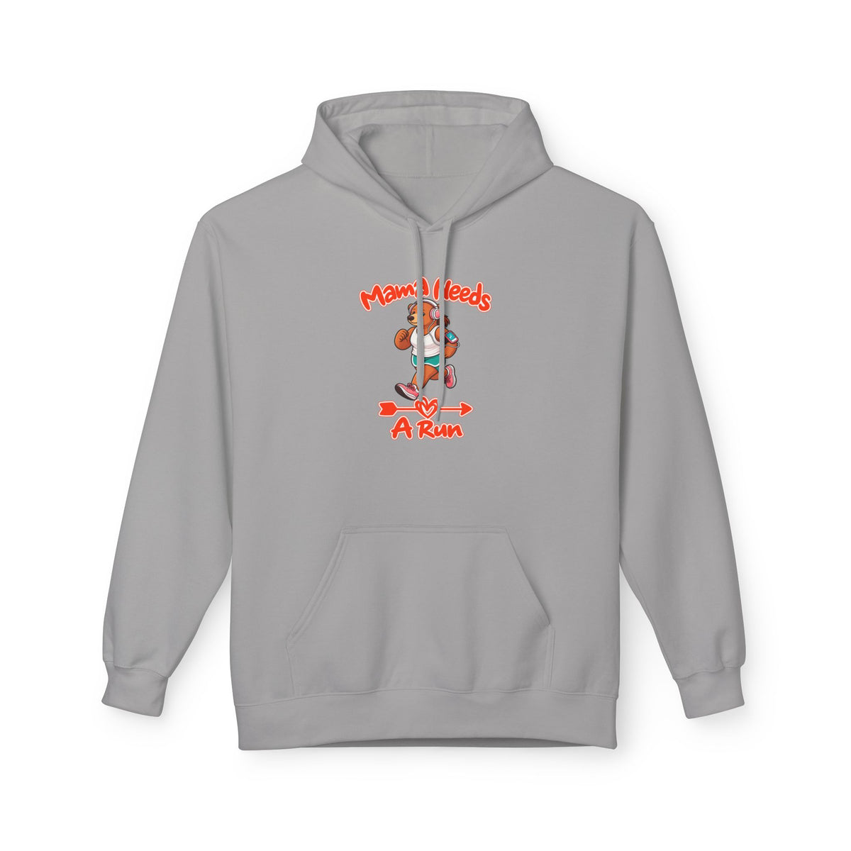 Mama Needs A Run Pullover Hoodie