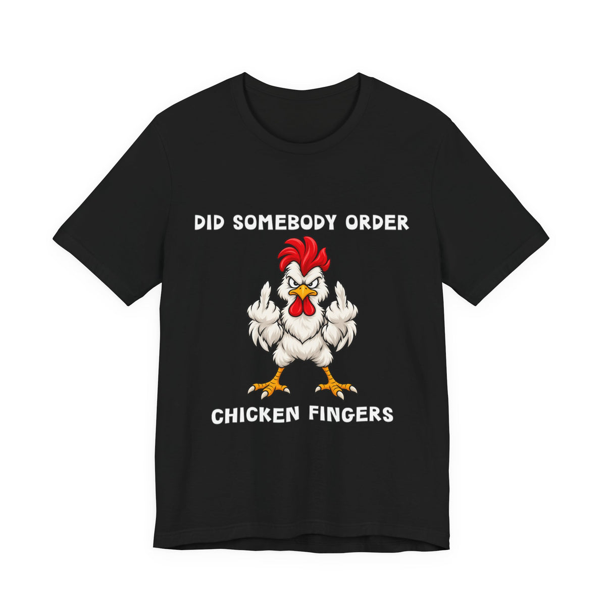 Chicken Fingers Unisex Short Sleeve T Shirt