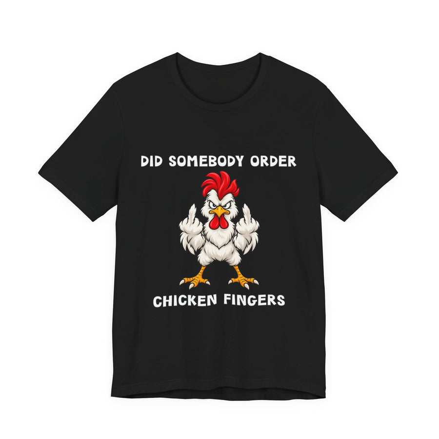 Chicken Fingers Unisex Short Sleeve T Shirt