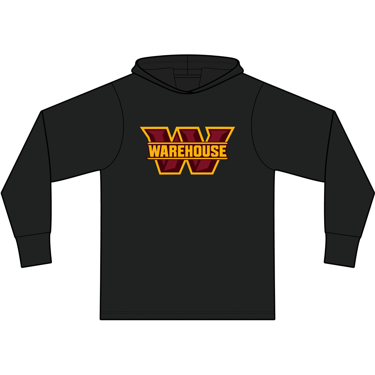 Washington Warehouse Long Sleeve Hooded T-Shirt