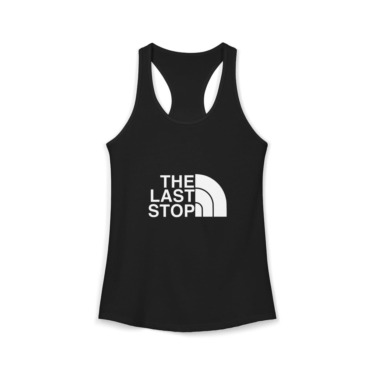 The Last Stop Women's Racerback Tank