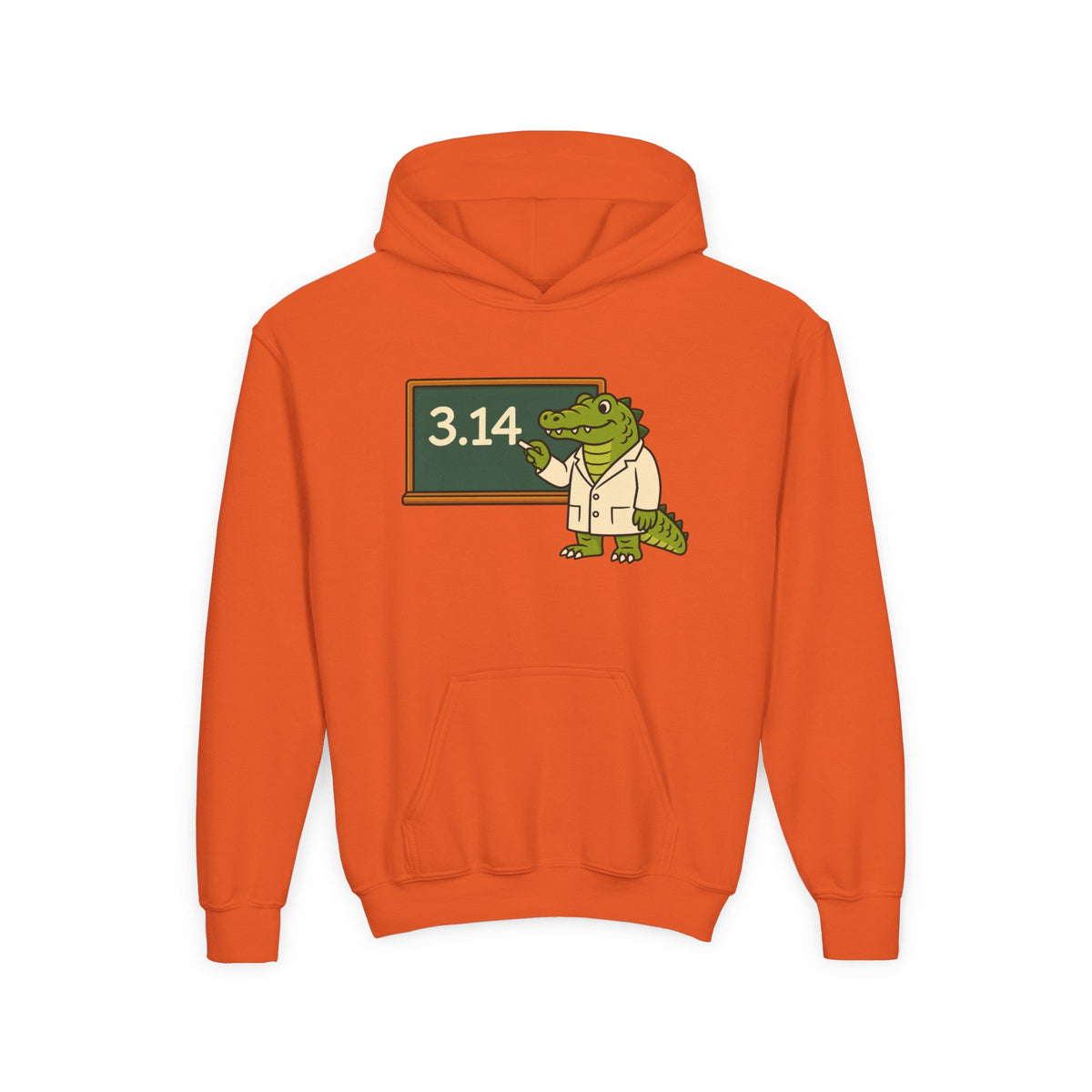Alligator Pi Kids Pullover Hoodie