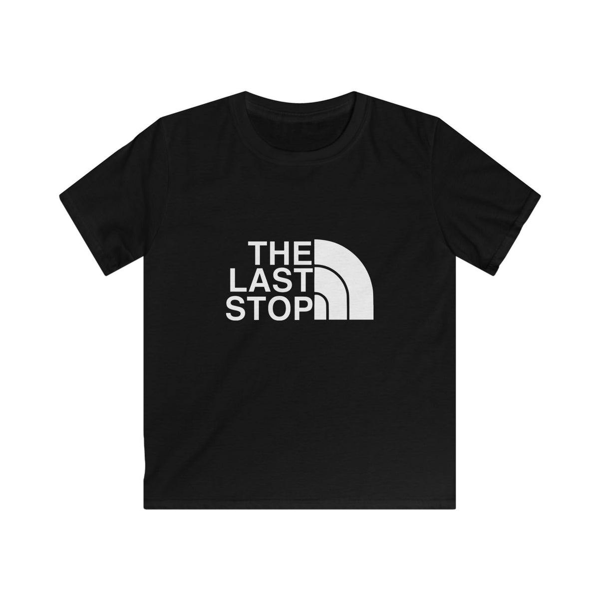 The Last Stop (Black Variant) Kids T Shirt