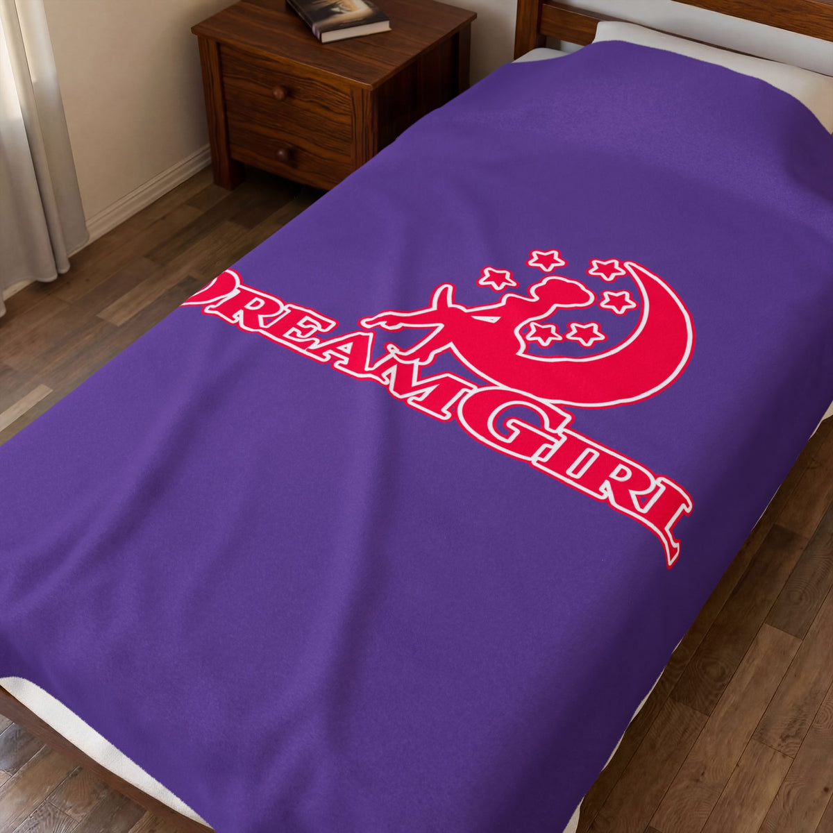 DreamGirl Velveteen Plush Blanket