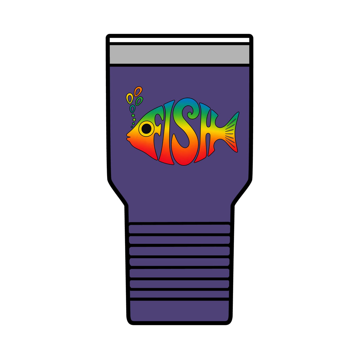Big Eyed Phish 30oz Polar Camel Insulated Tumbler