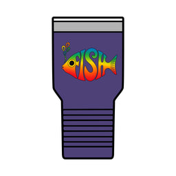 Big Eyed Phish 30oz Polar Camel Insulated Tumbler