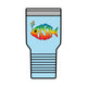 Big Eyed Phish 30oz Polar Camel Insulated Tumbler