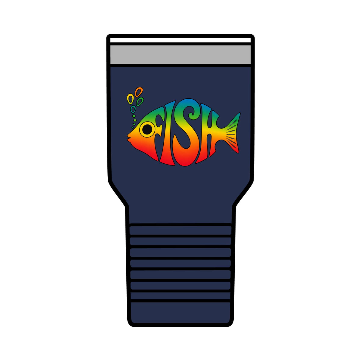 Big Eyed Phish 30oz Polar Camel Insulated Tumbler