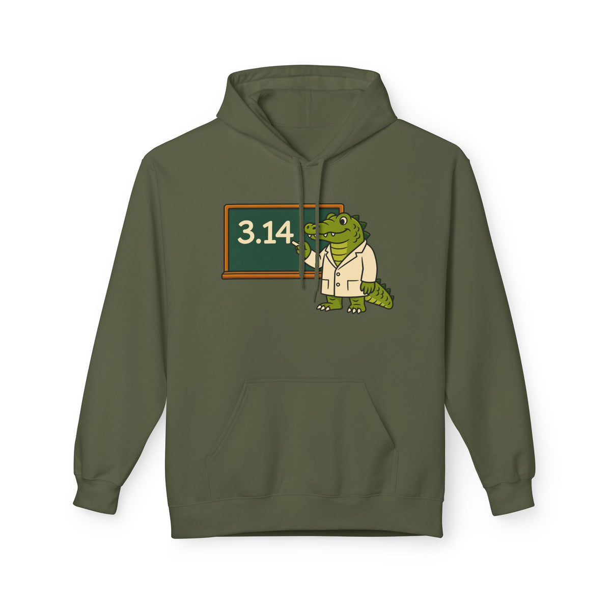 Alligator Pi Pullover Hoodie