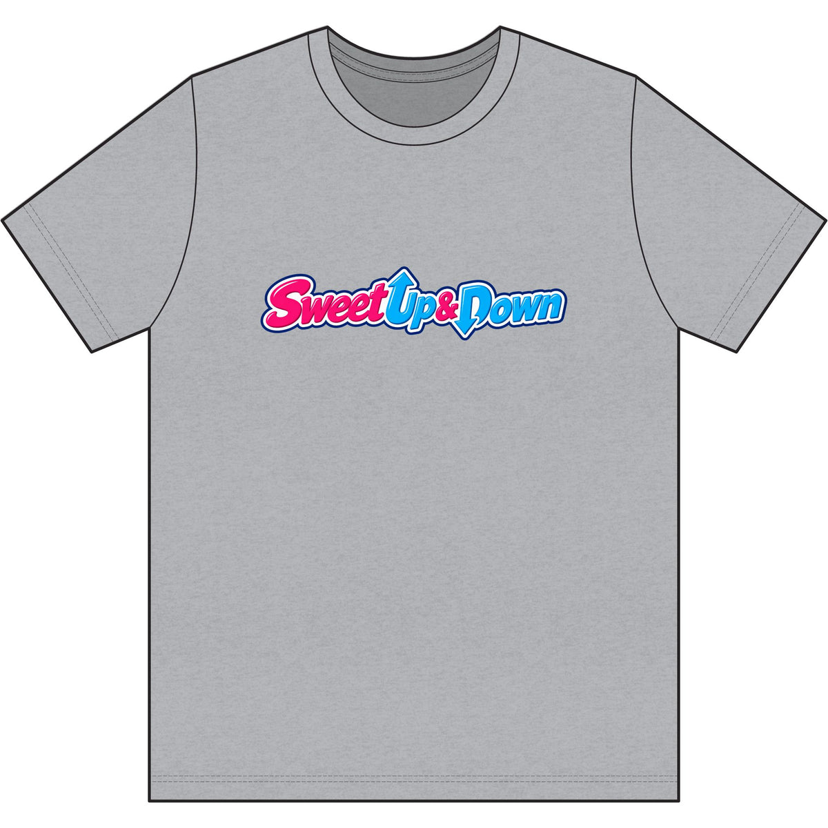 Sweet Up & Down Dri Wick T Shirt