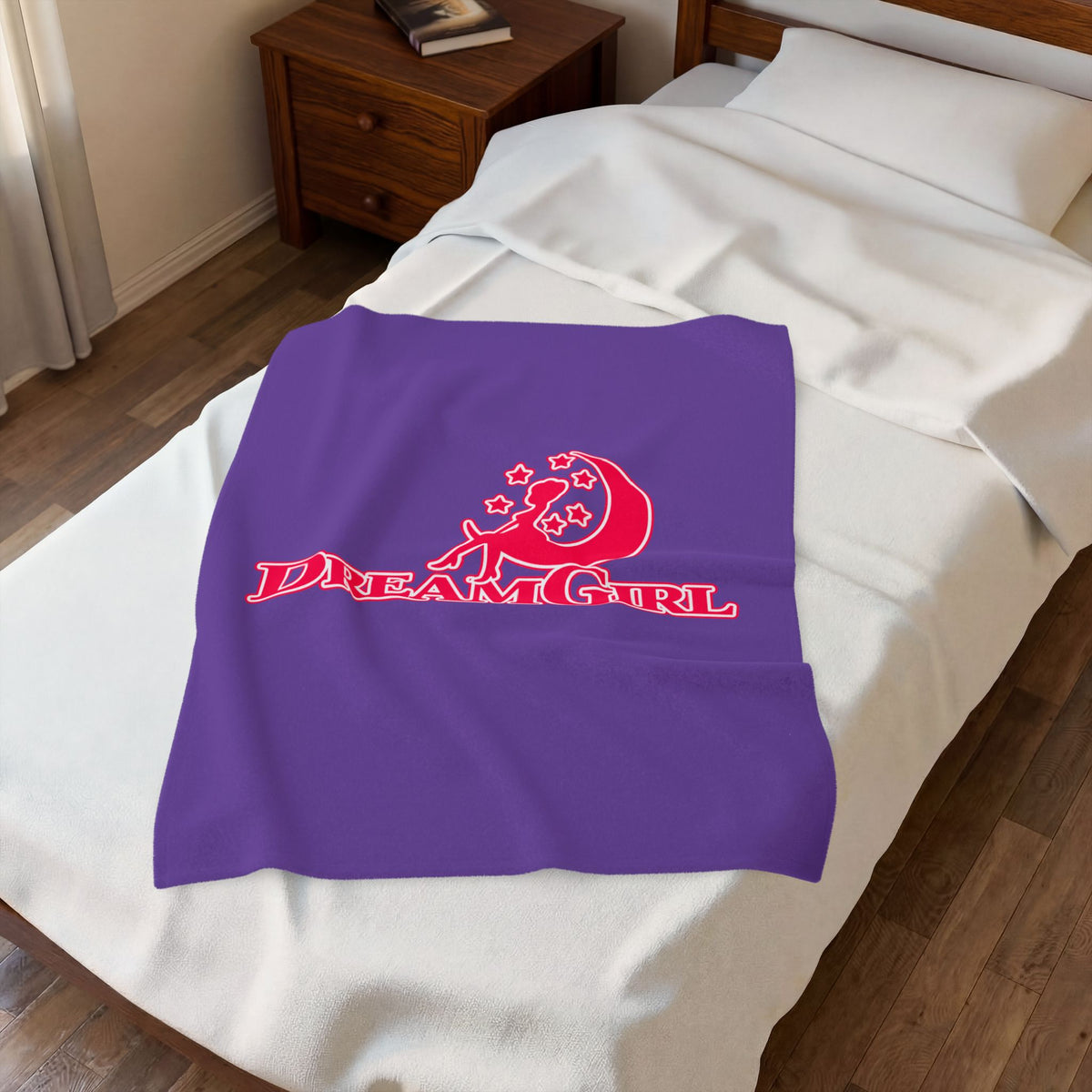 DreamGirl Velveteen Plush Blanket