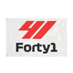Formula 41 Double Sided 36 x 60" Flag