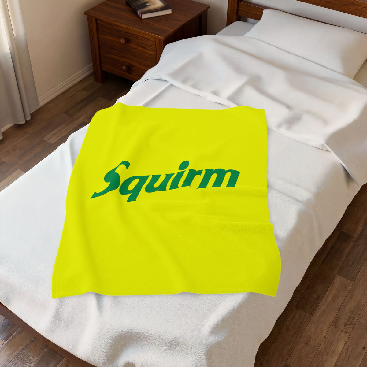 Squirm Velveteen Plush Blanket