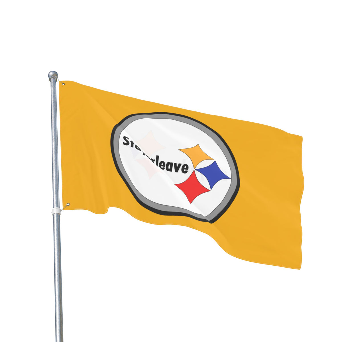 Pittsburgh Stayorleave Double Sided 36 x 60" Flag