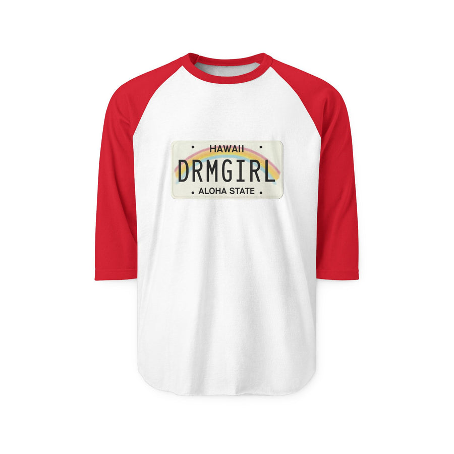 Hawaiian Dreamgirl 3/4 Sleeve Raglan Jersey