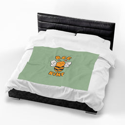 Bee Kind Velveteen Plush Blanket