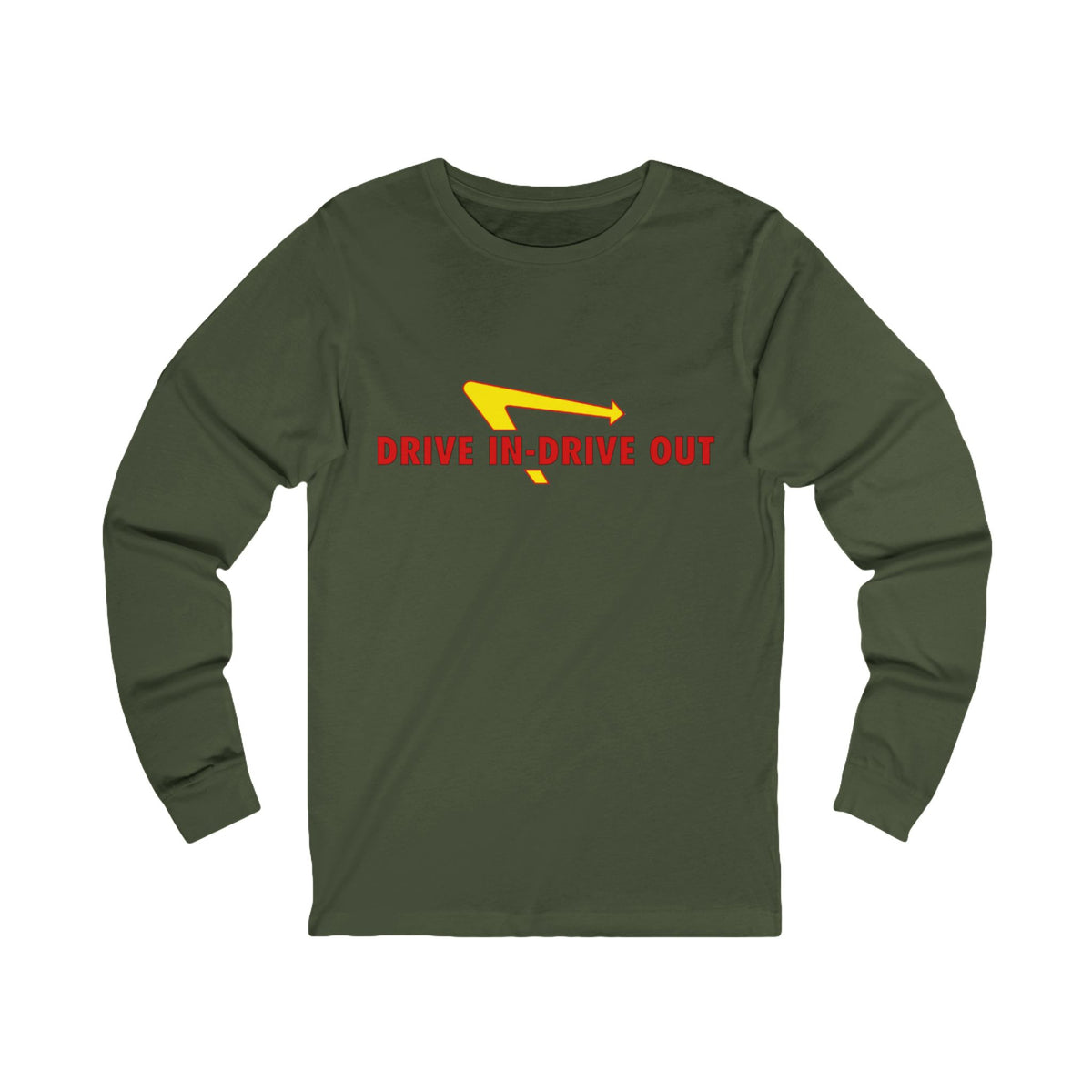 Drive In 'N Out Unisex Long Sleeve Tee